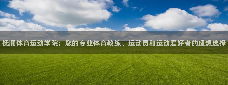 一竞技官方正版app集团官网首页网址：抚顺体育运动学
