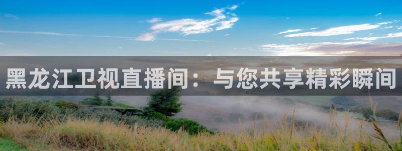 球吧直播吧：黑龙江卫视直播间：与您共享精彩瞬间